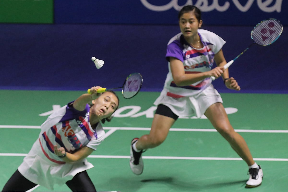 Pebulu tangkis ganda putri Indonesia, Febriana Dwipuji Kusuma/Amalia Cahaya Pratiwi.