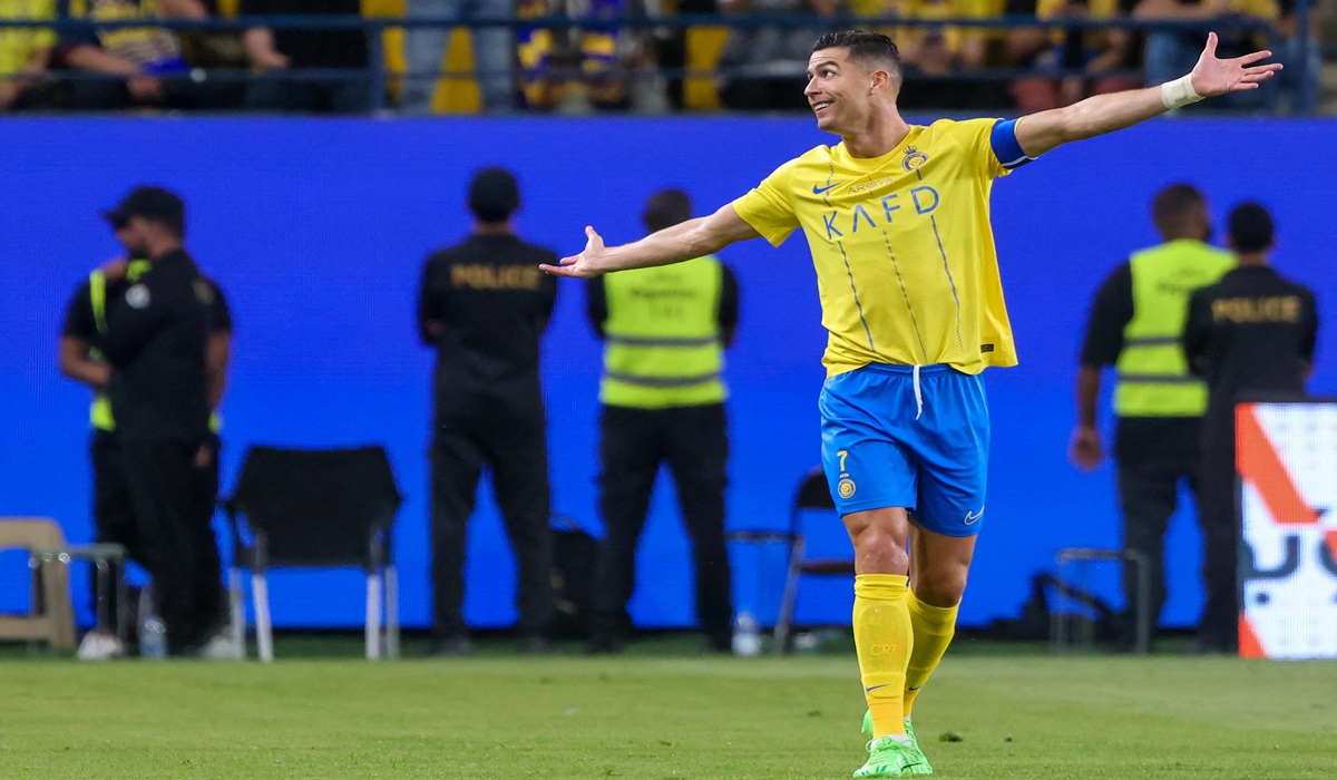 Penyerang Al Nassr Cristiano Ronaldo