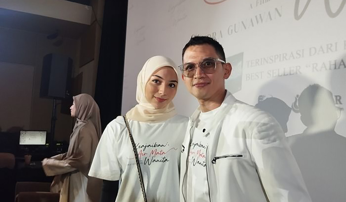 Citra Kirana (kiri) dan Rezky Aditya. 