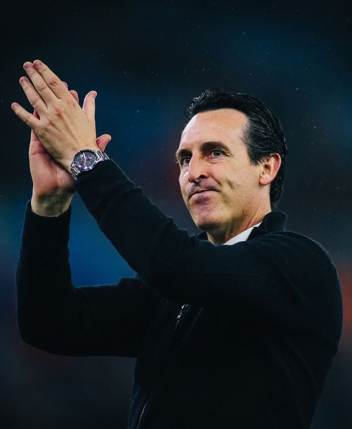 Pelatih Aston Villa Unai Emery 