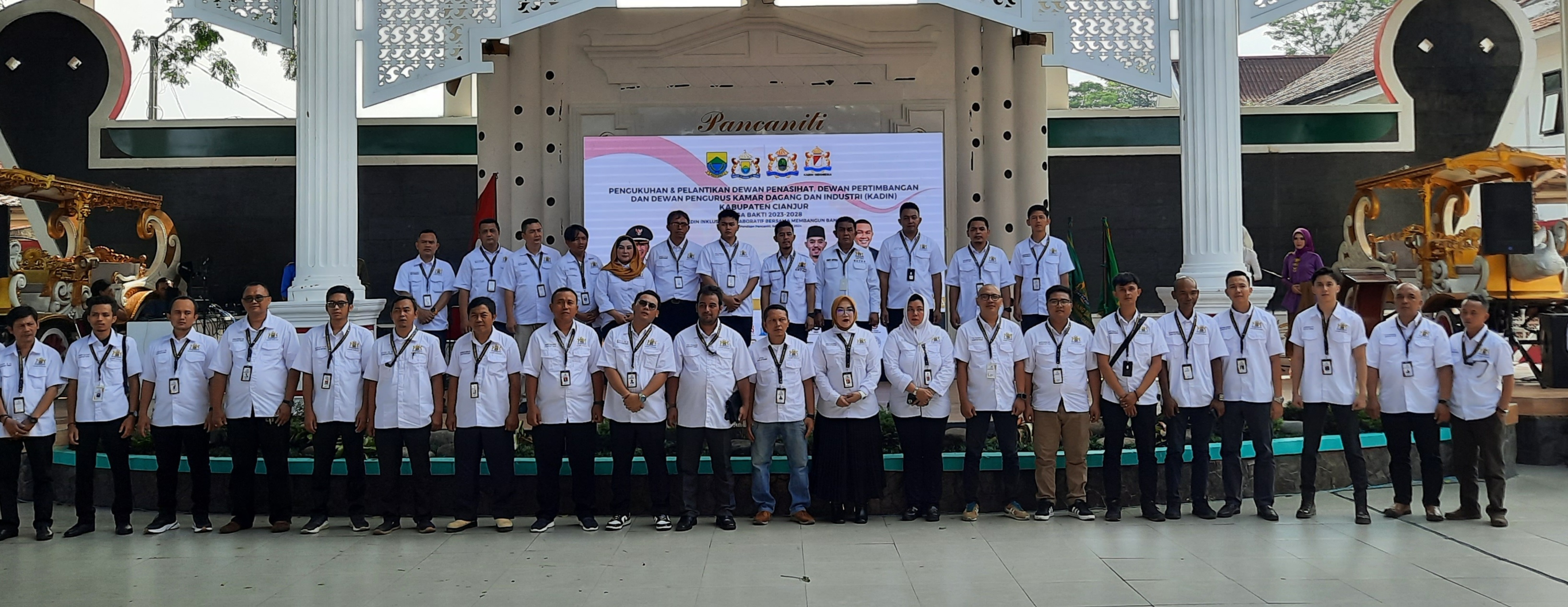 Pelantikan pengurus Kadin Cianjur periode periode 2023-2028