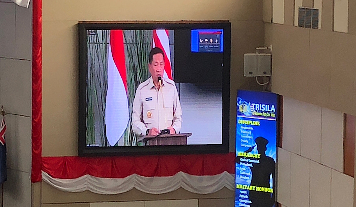 Kemenhan memaparkan jurus menangani konflik di Papua.