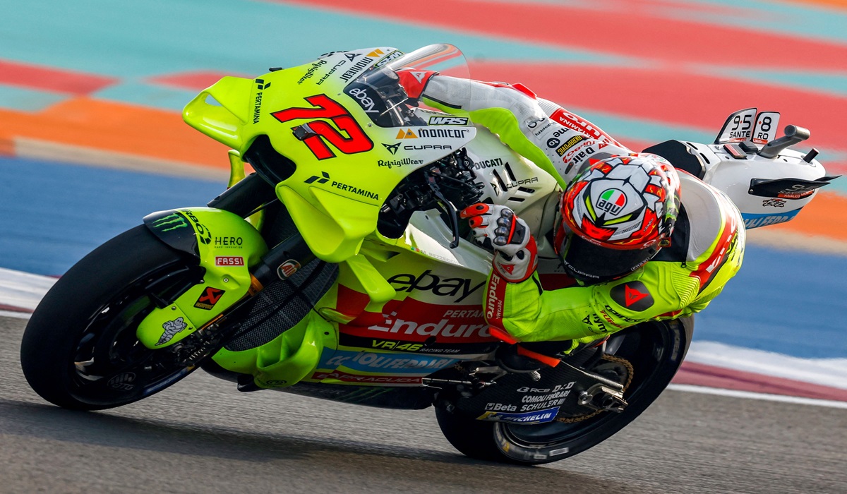 Pembalap Pertamina Enduro VR46 Marco Bezzecchi