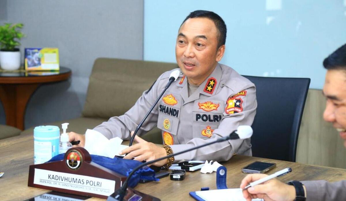 Kadiv Humas Polri Irjen Sandi Nugroho.