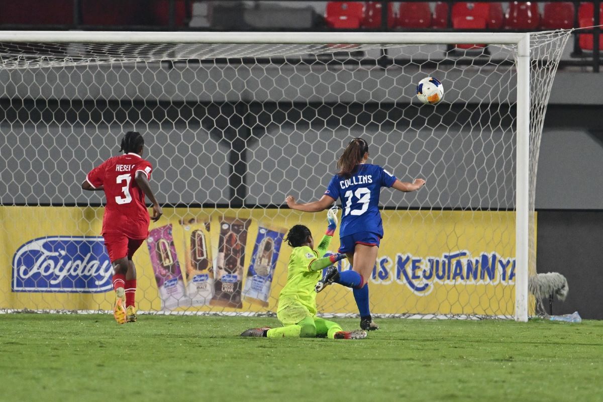 Pertandingan Piala Asia Wanita U-17 Indonesia melawan Filipina