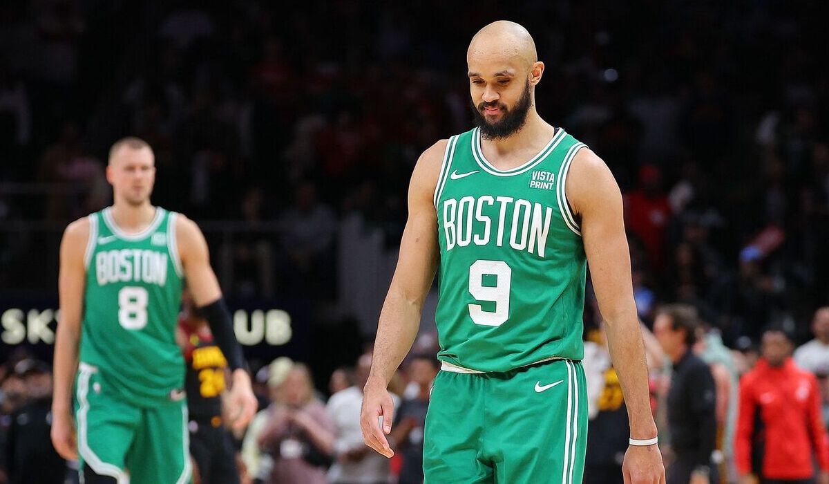 Pebasket NBA dari Boston Celtics, DERRICK White.