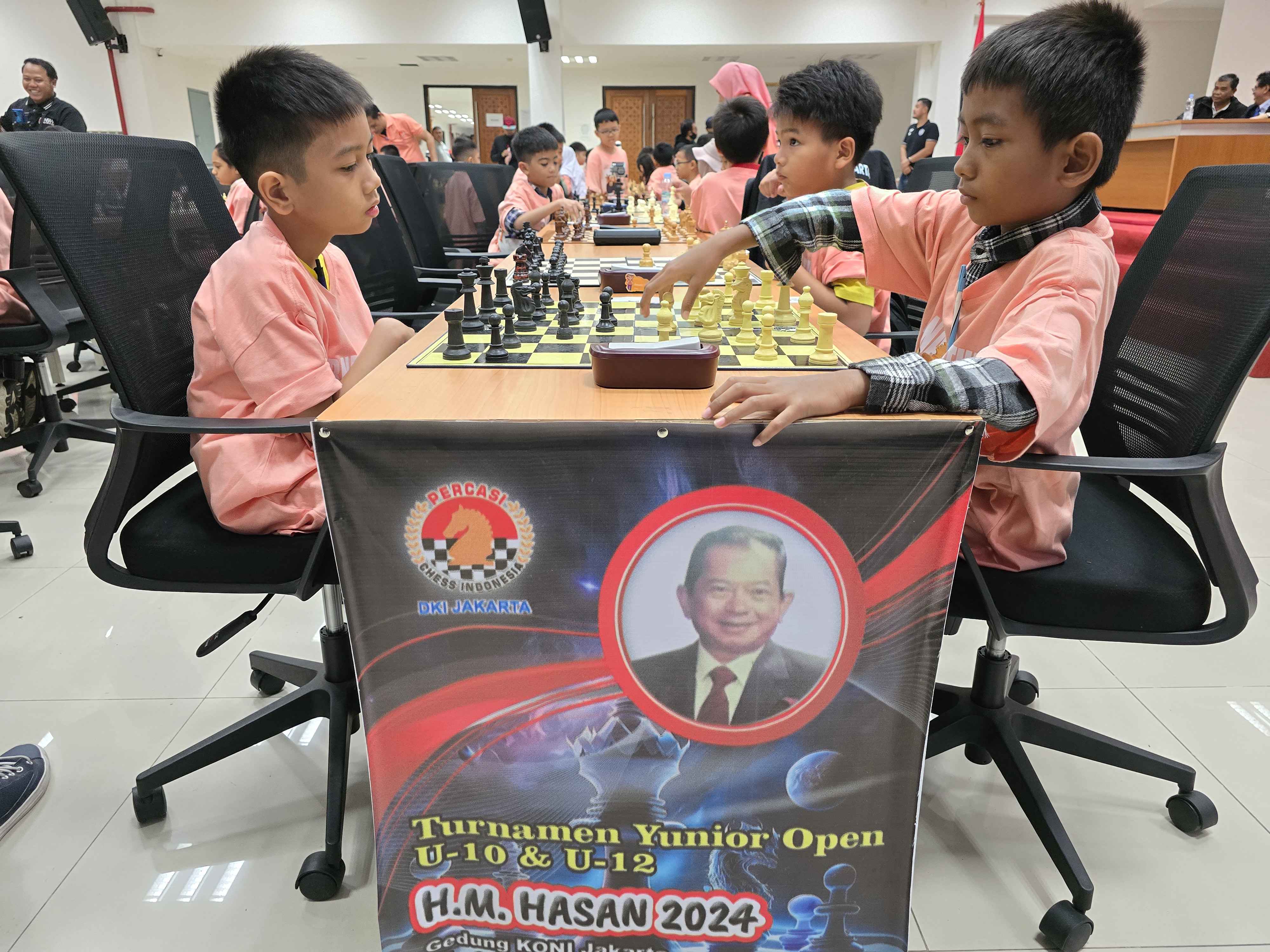 Hm Hasan Cup digelar di Gedung KONI Jakarta.