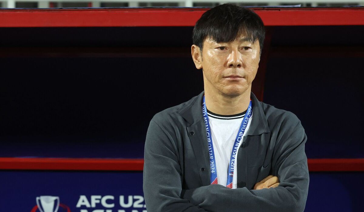 PELATIH timnas Indonesia, Shin Tae-yong.