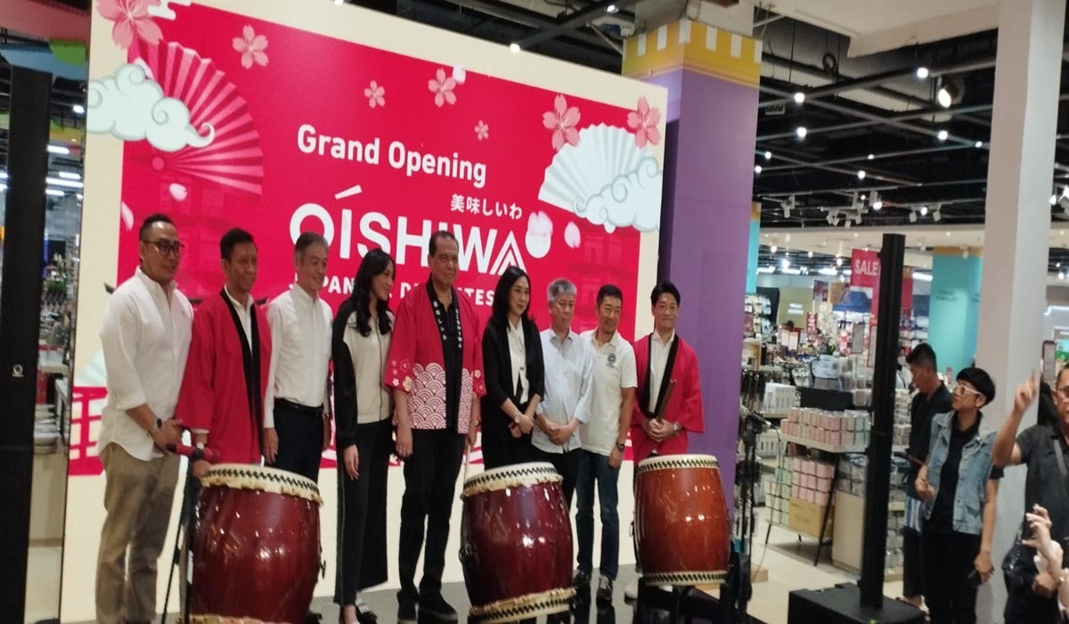 Peresmian Oishiwa di Transmart Central Park