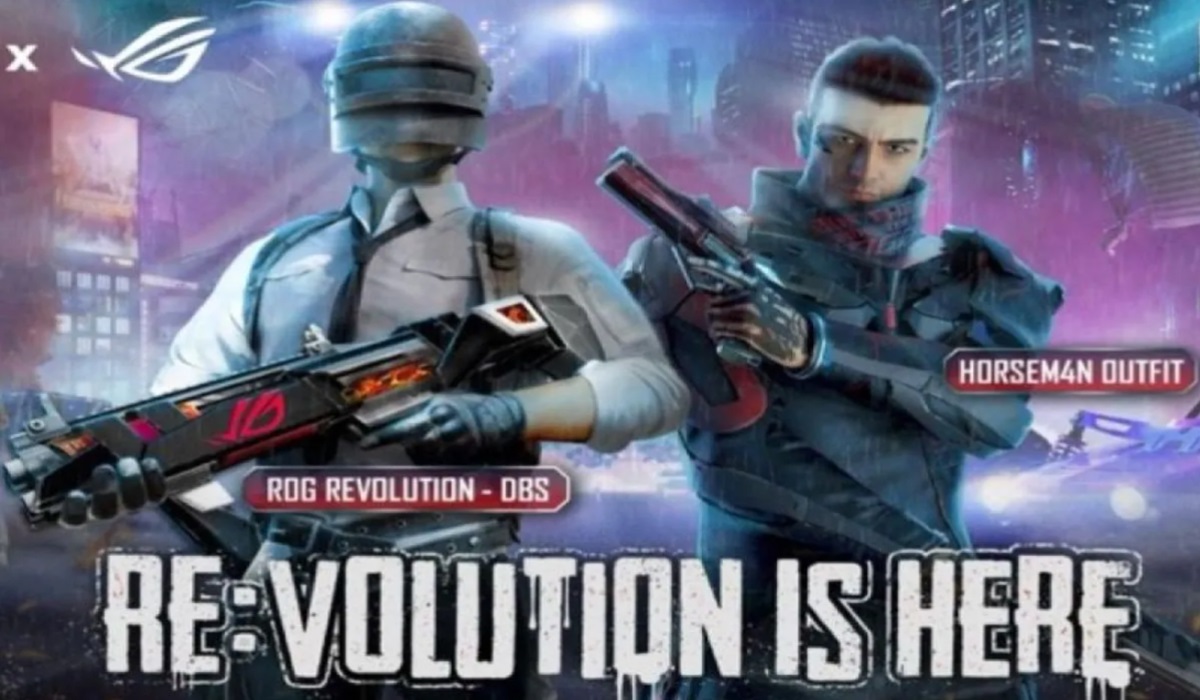 Poster kerja sama antara Asus ROG dengan PUBG Mobile