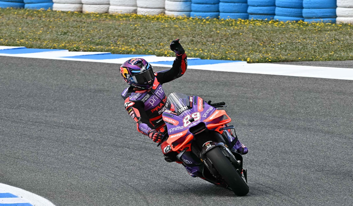 Pembalap Prima Pramac Racing Jorge Martin