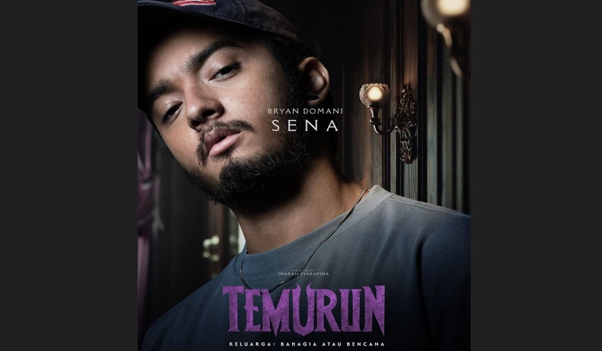 Poster film Temurun yang menampilkan Bryan Domani