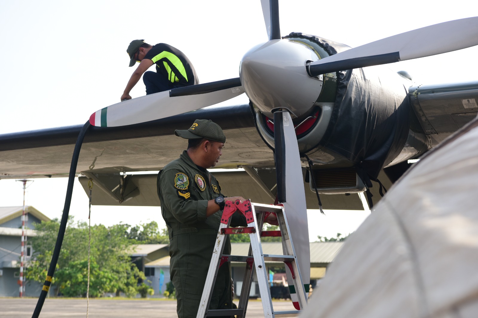 Ilustrasi modifikasi cuaca.