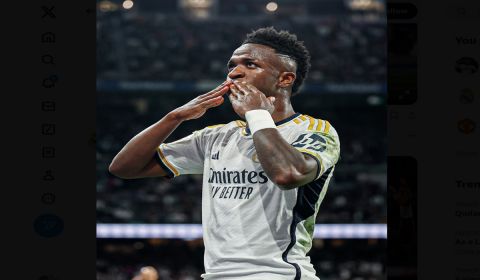 Penyerang Real Madrid Vinicius Junior