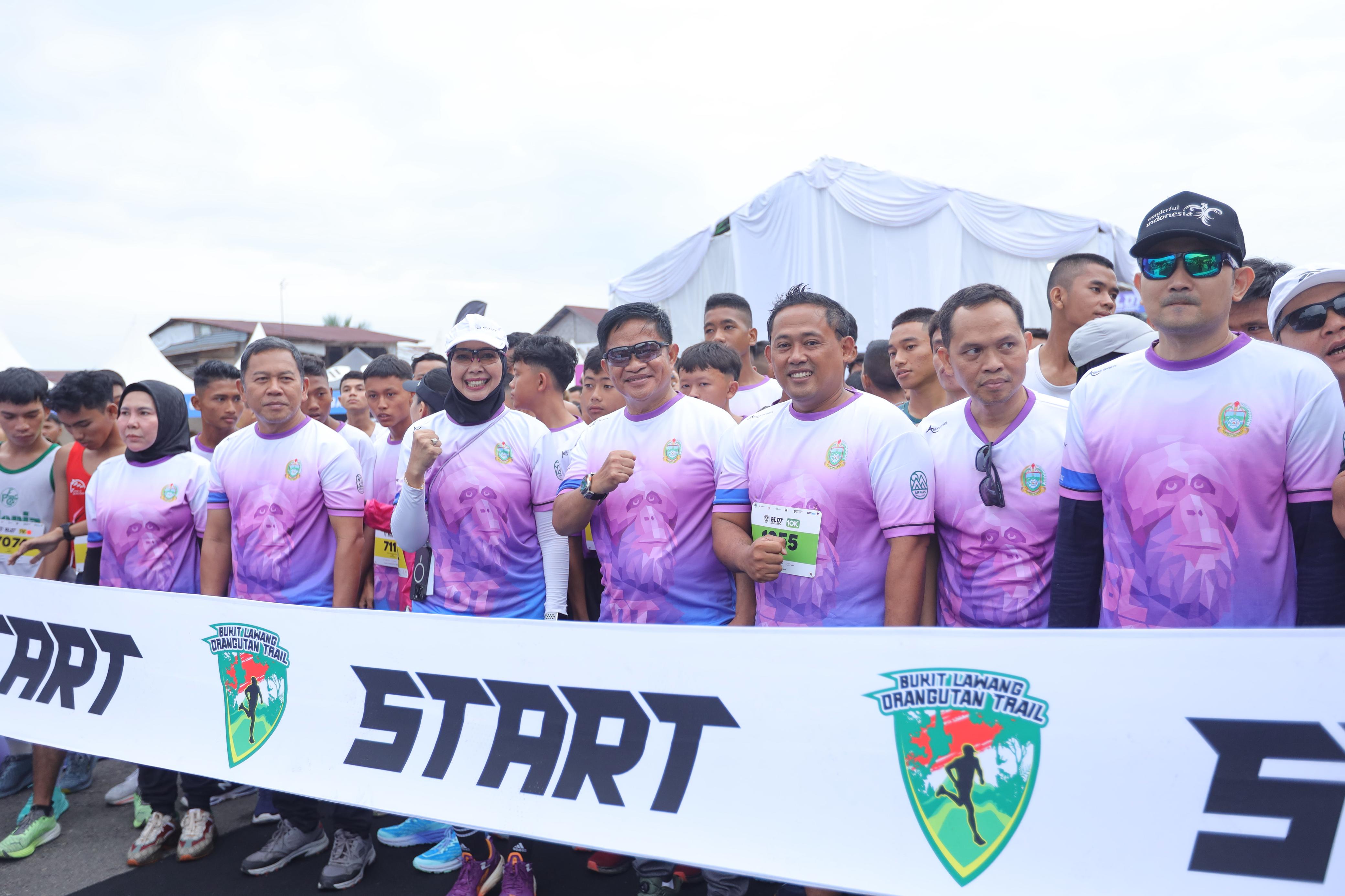 Bukit Lawang Orangutan Trail (BLOT) 2024 yang diselenggarakan selama dua hari, pada 11 dan 12 Mei 2024. 