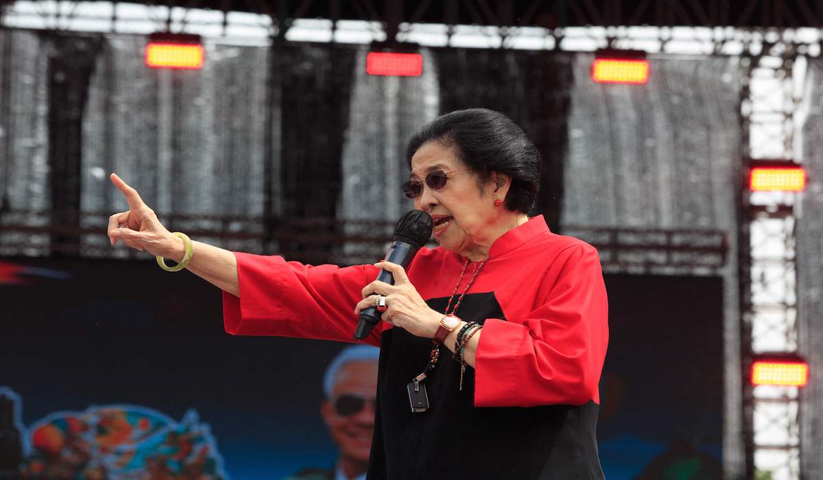 Ketua Partai Demokrasi Indonesia Perjuangan (PDI-P) Megawati Soekarno Putri
