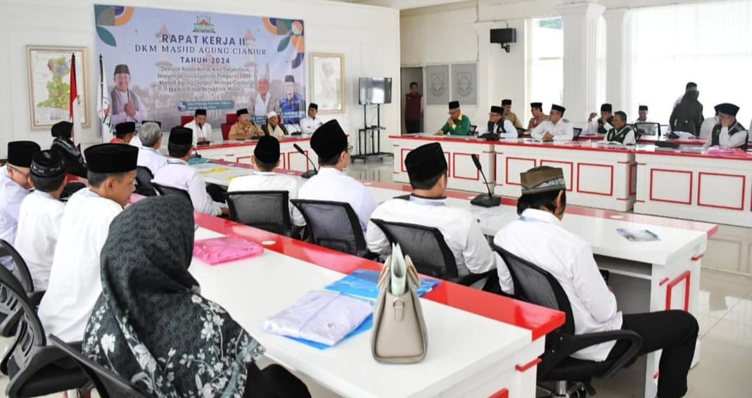 Rapat kerja DKM Masjid Agung Cianjur