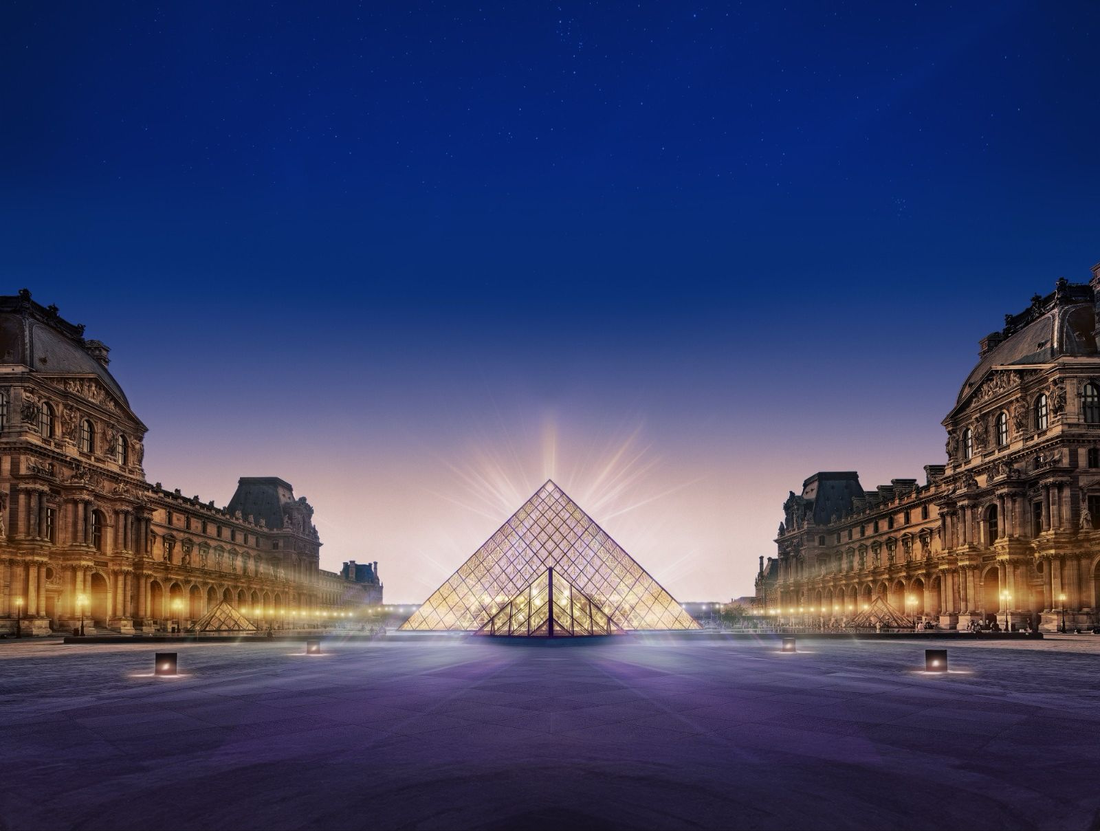  Cour Carrée di Museum Louvre