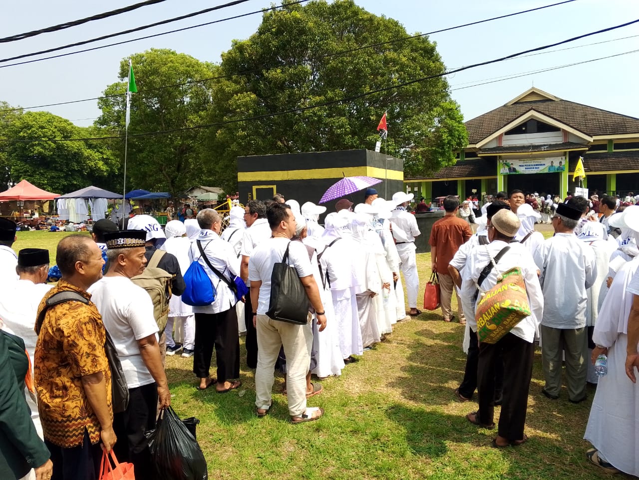 Calon Jemaah Haji Asal Kabupaten Subang Ikuti Manasik dan siap diberangkatkan 11 Mei mendatang.