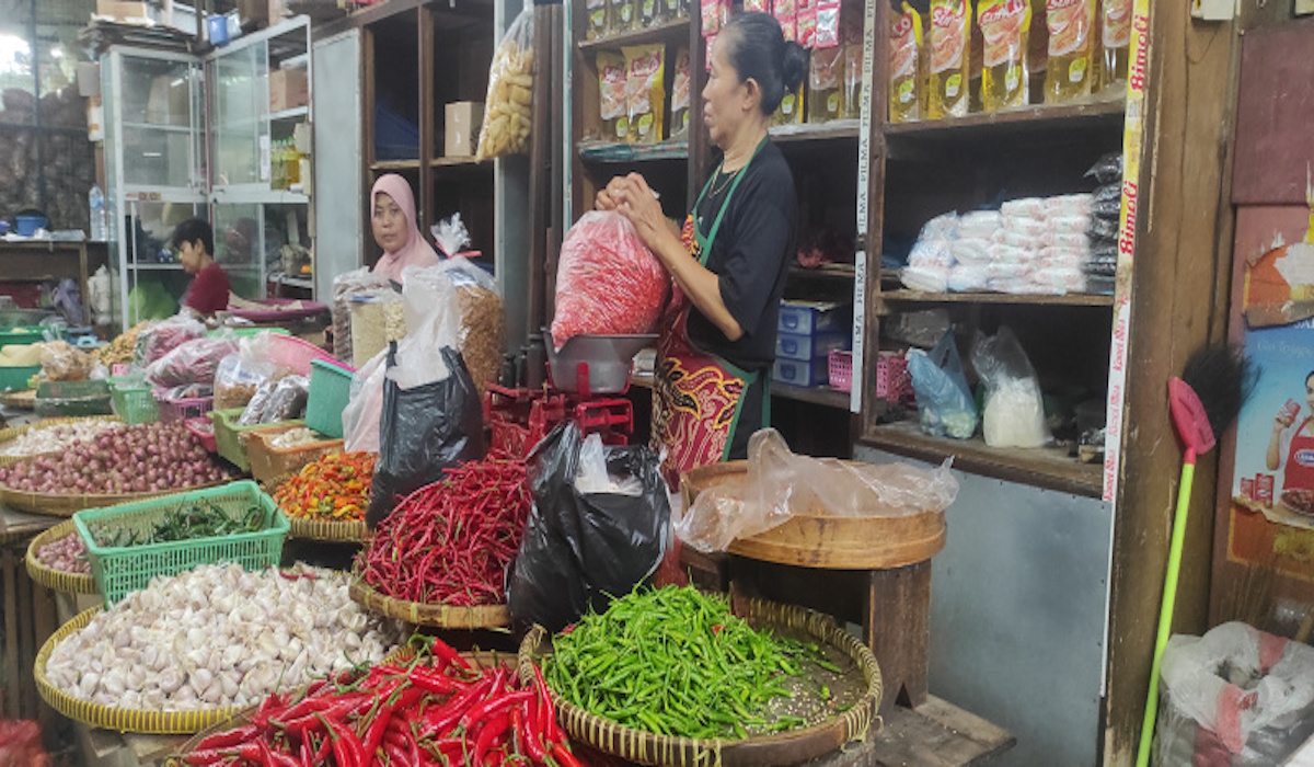 Harga komoditas pangan naik