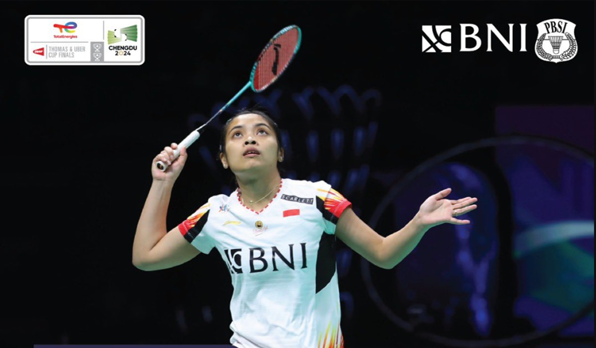 Tunggal putri Indonesia Gregoria Mariska Tunjung