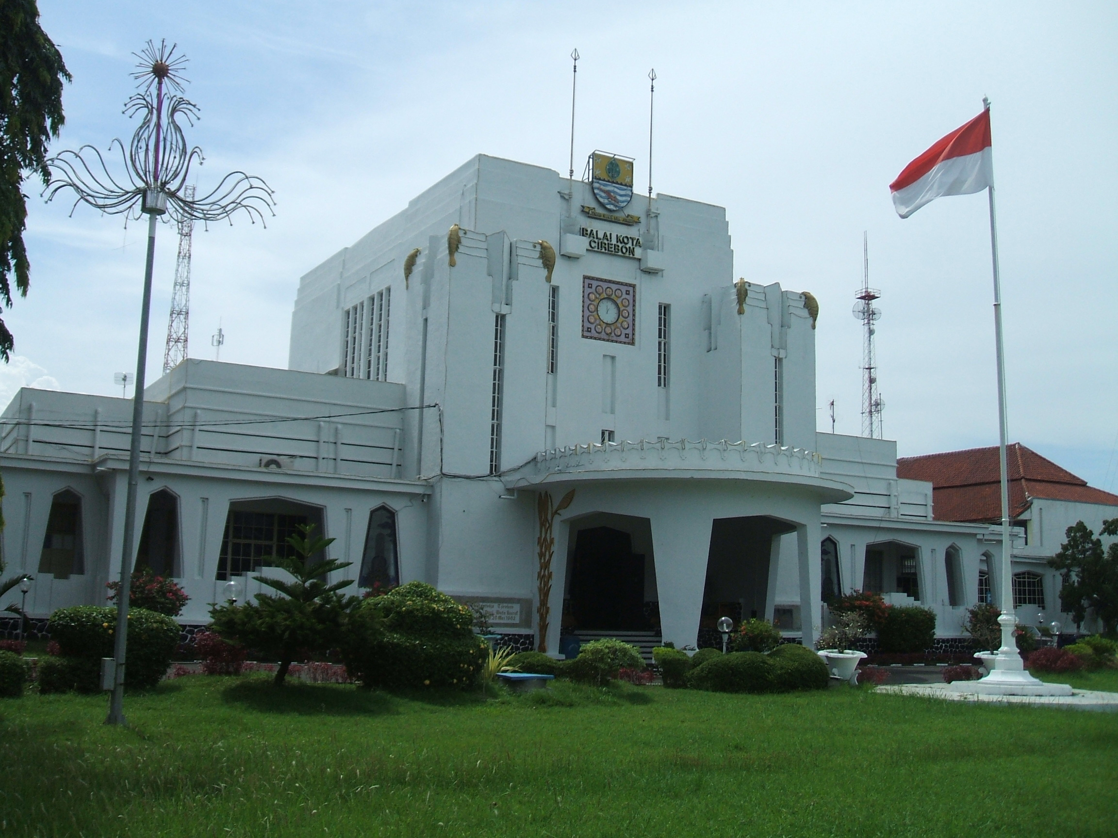 Gedung Balai Kota Cirebon telah berusia 100 tahun.