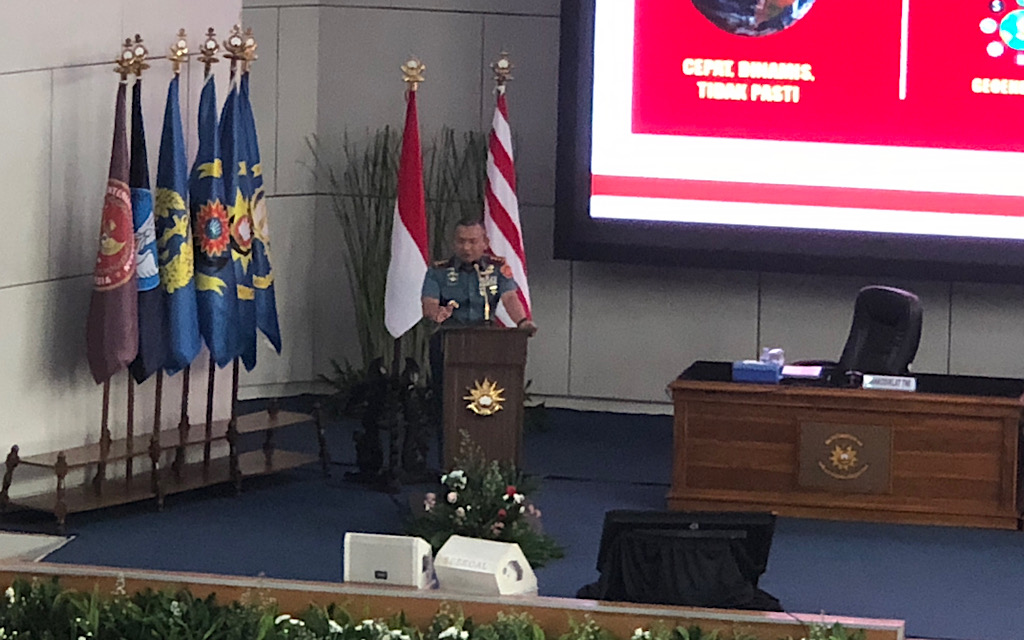 Komandan Kodiklat TNI Laksdya Maman Firmansyah