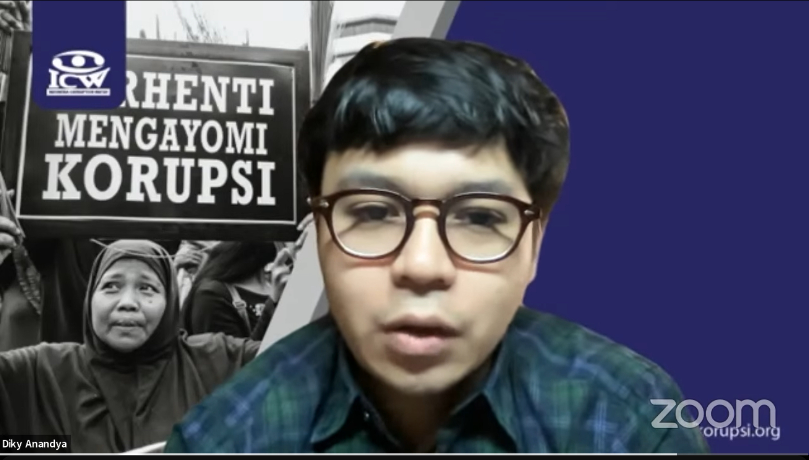 Peneliti ICW Diky Anindya