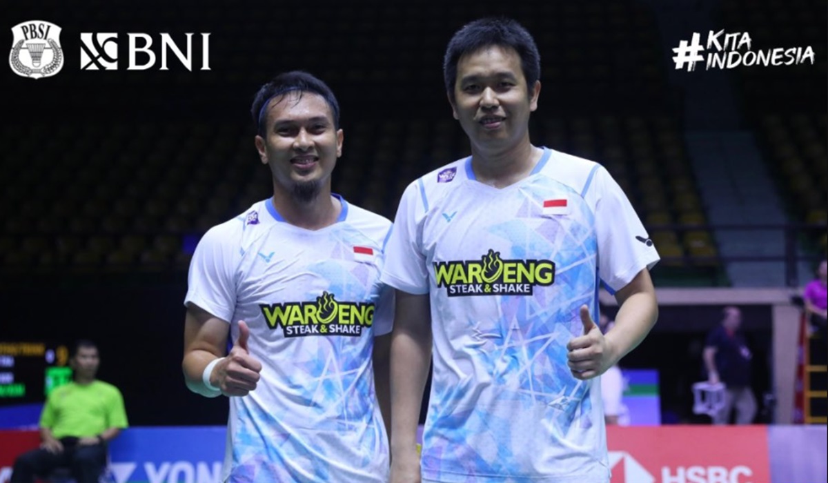 Ganda putra Indonesia Mohammad Ahsan/Hendra Setiawan