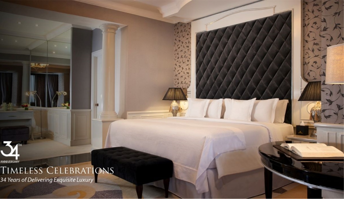 Kamar di Hotel The Papandayan.