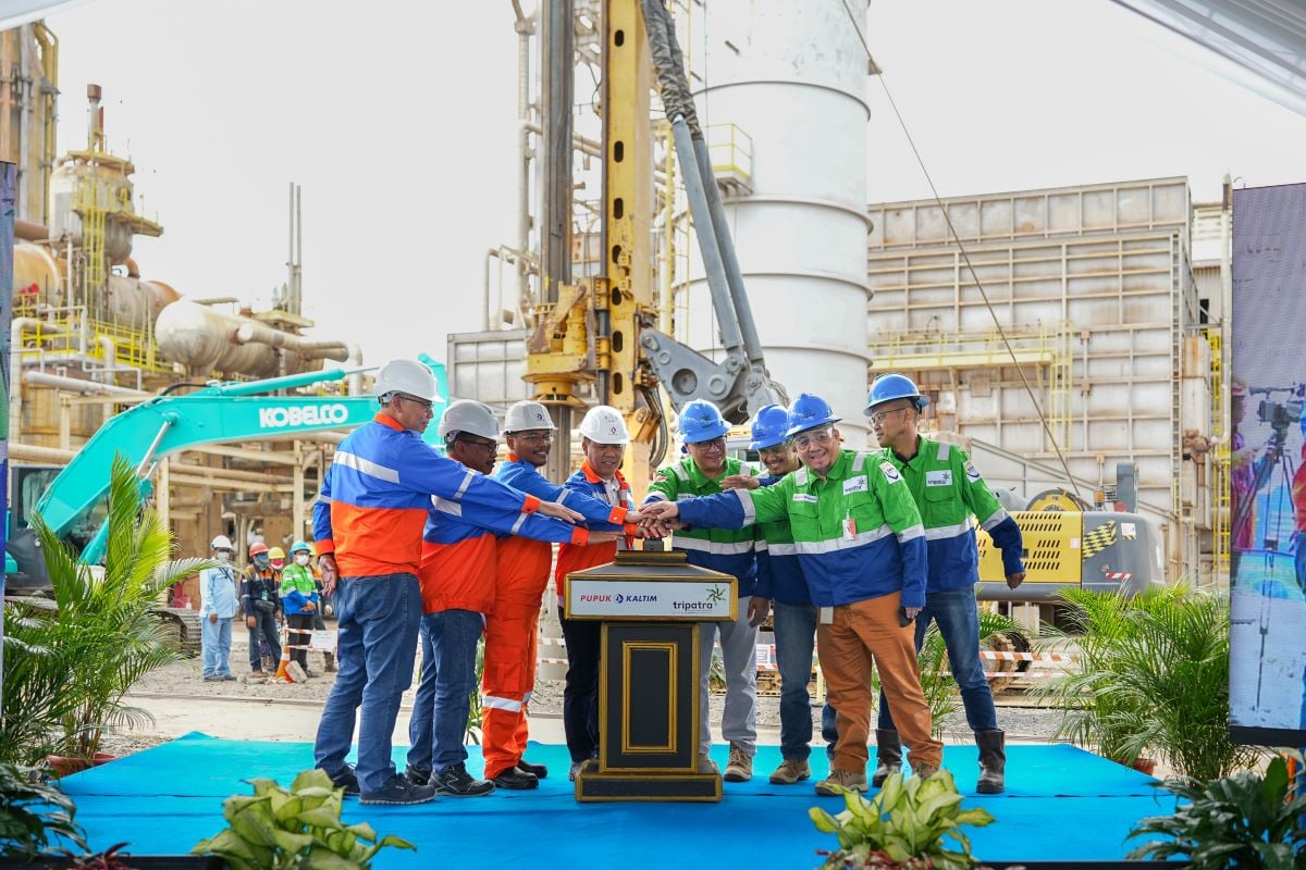 Peresmian Revamping Pabrik Pupuk Kaltim