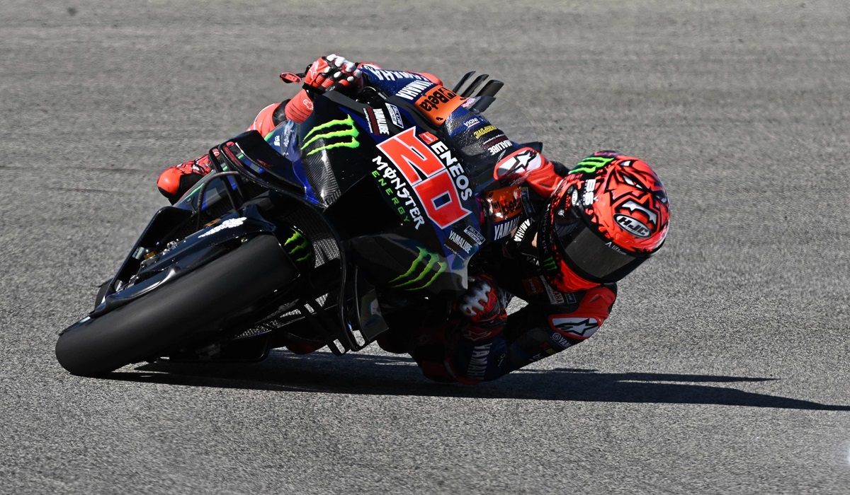 Pembalap Monster Energy Yamaha Fabio Quartararo