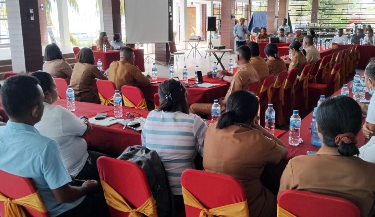 Pertemuan untuk membicarakan strategi percepatan 100% ODF pada 2024.