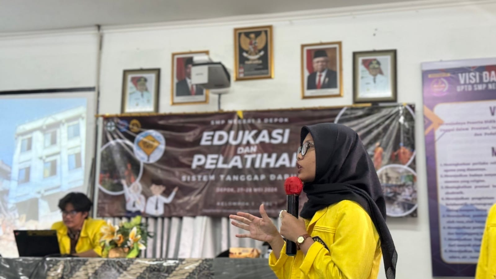 Edukasi dan pelatihan kesadaran sistem tanggap darurat bencana