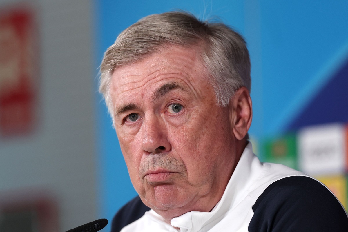 Pelatih Real Madrid Carlo Ancelotti memilih fokus pada final liga Champions di Wembley.