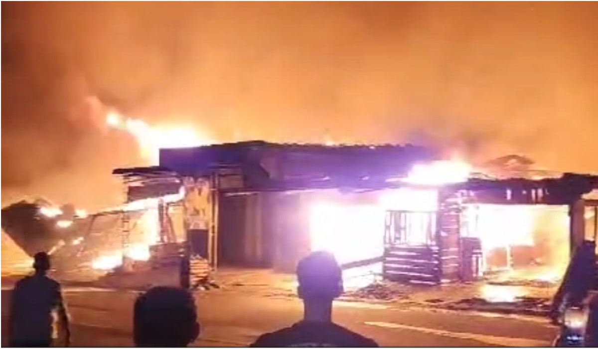 Kebakaran di Bener Meriah, Aceh.