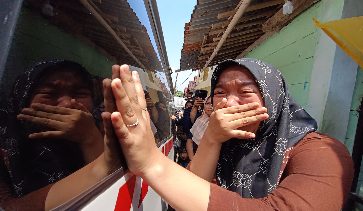 Kecelakaan bus rombongan siswa SMK Lingga Kencana di Subang