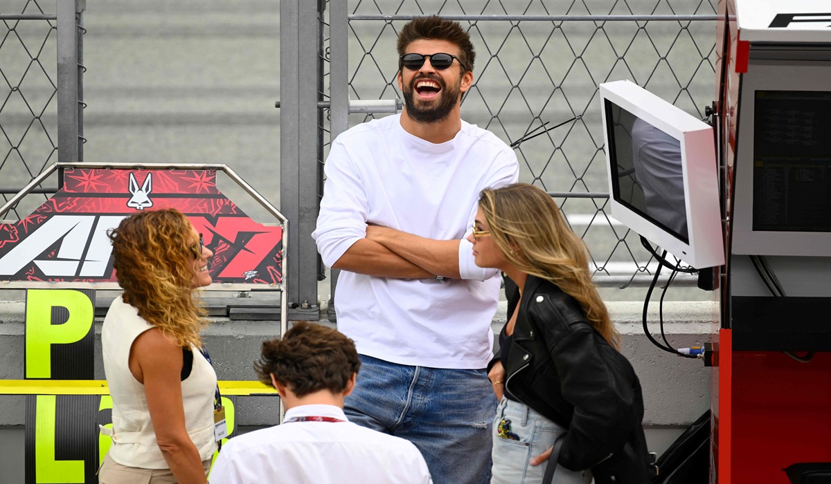 Mantan bek Barcelona Gerard Pique