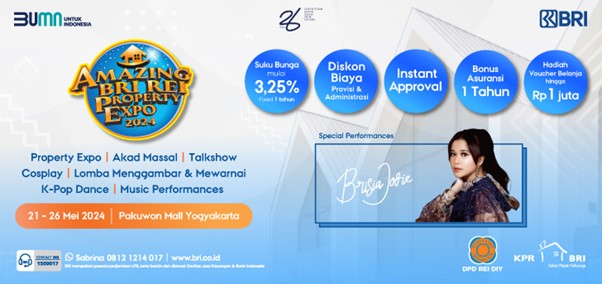 promo Amazing BRI REI Property Expo 2024. 
