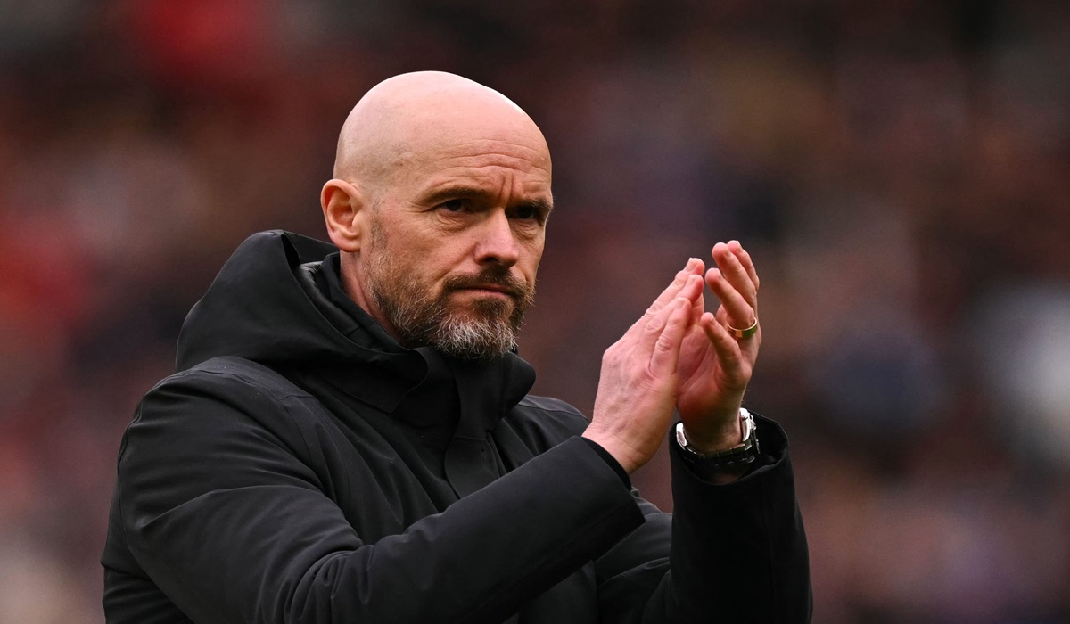 Pelatih Manchester United Erik ten Hag
