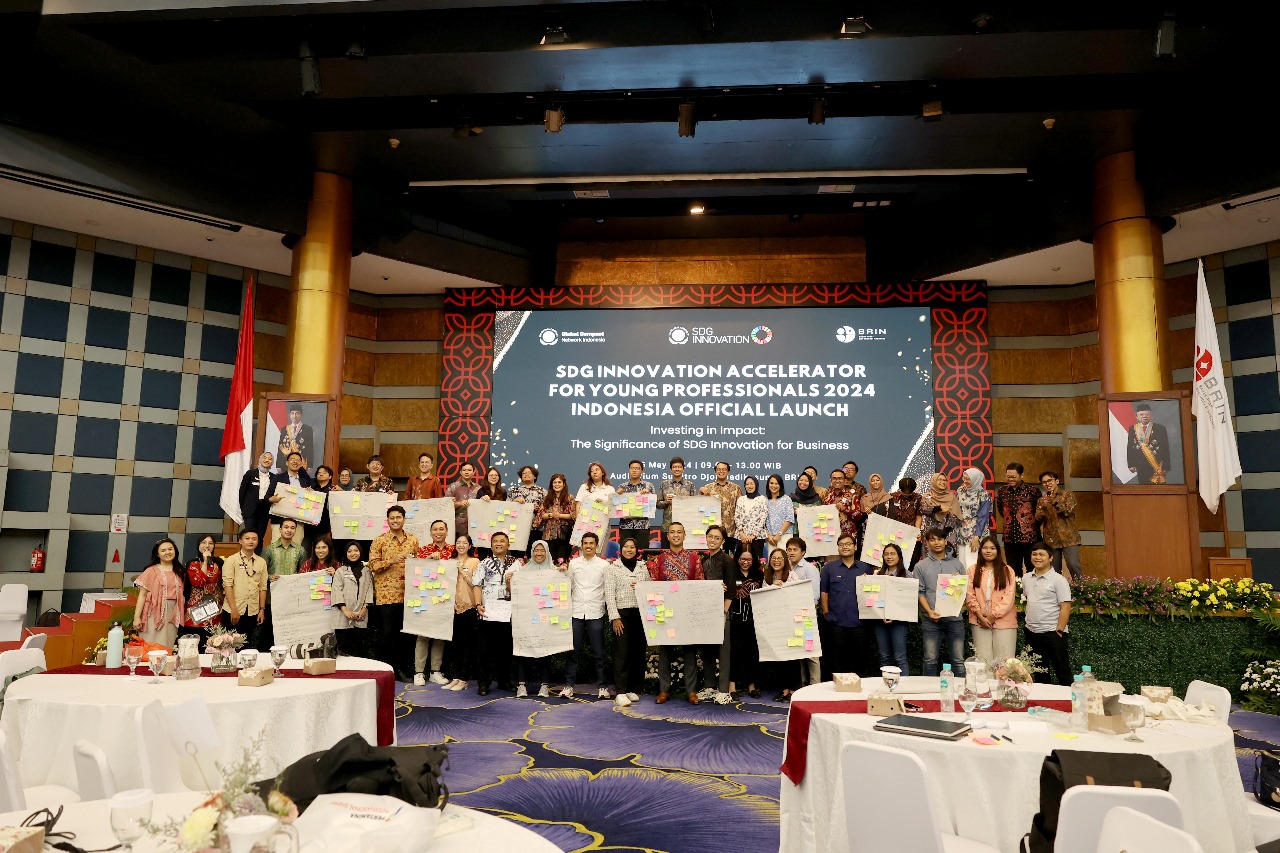 MMS Group Indonesia membawa tema “Reviving Hope: From Mining Void to Clean Water for All” dalam (SDGI) Accelerator for Young Professional.