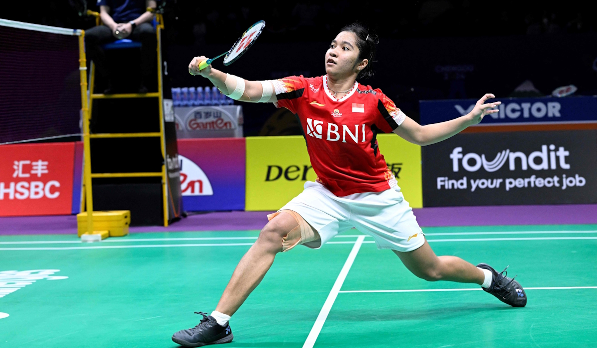 Ester Nurumi Tri Wardoyo di Piala Uber 2024