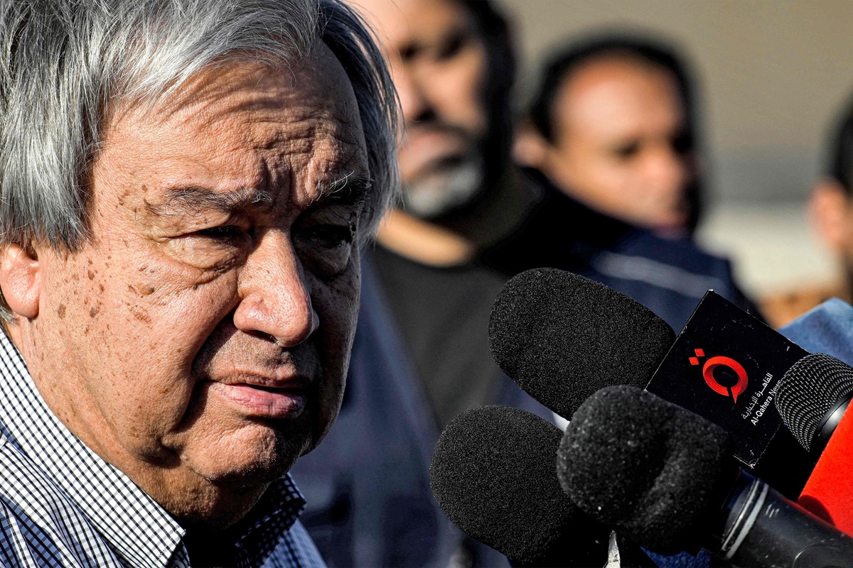 Sekjen PBB, Antonio Guterres, mengecam serangan terhadap personel Departemen Keamanan dan Keselamatan PBB (DSS) yang menyebabkan kematian.