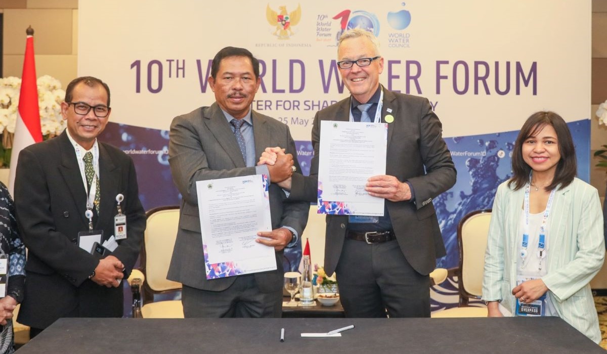 Pemprov Jateng melakukan penandatanganan Letter of Intent dengan UNESCO-IHE Institute for Water Education Netherlands.
