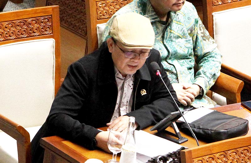 Anggota Komisi II DPR RI dari Fraksi PKS, Aus Hidayat Nur. 