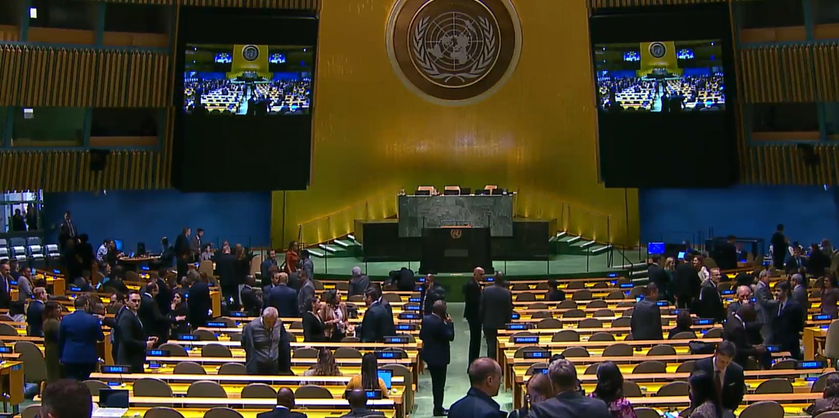 Indonesia apresaisi tembahan hak istimewa bagi Palestina dalam sidang Darurat Majelis Umum PBB di AS, Jumat (10/5).