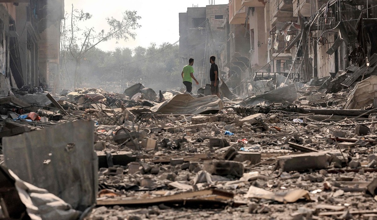 Kamp pengungsi Jabalia di Gaza bagian utara.