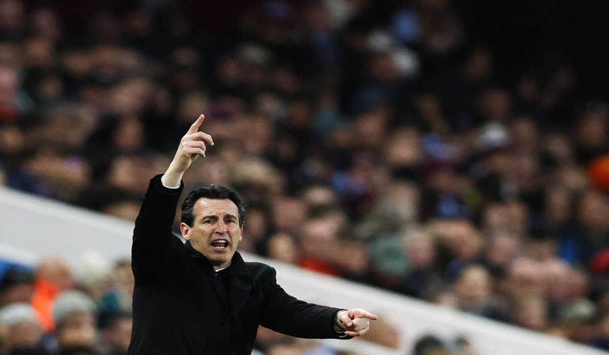 Pelatih Aston Villa Unai Emery