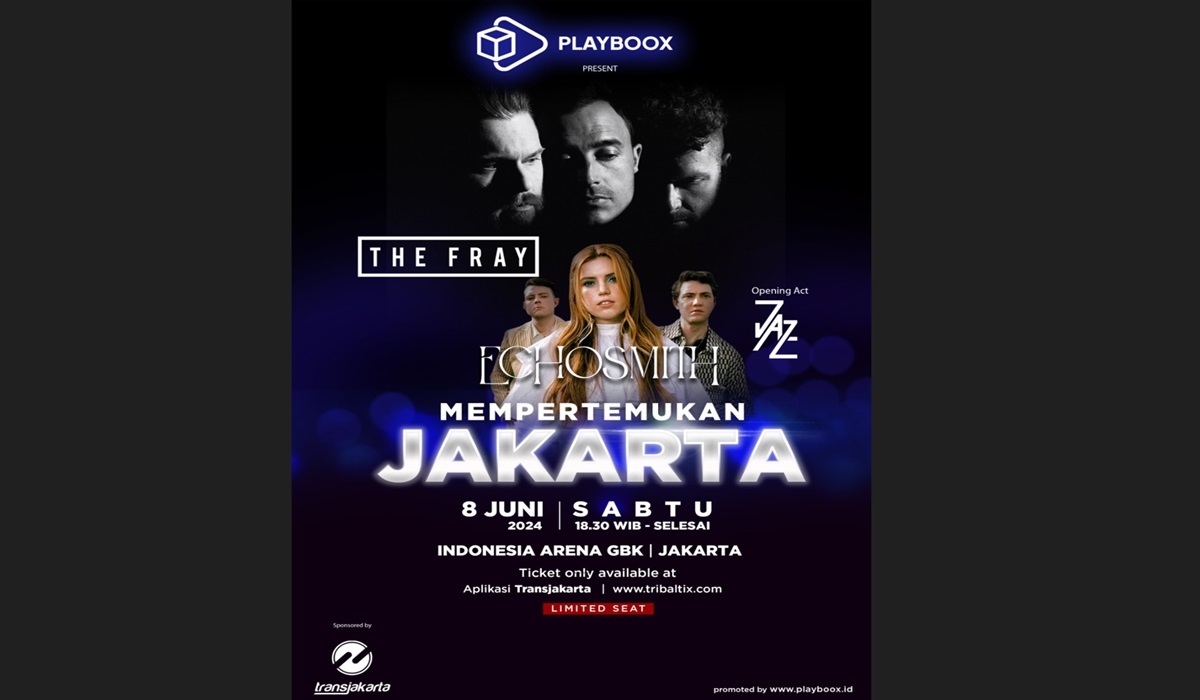 Poster konser Playboox 2024