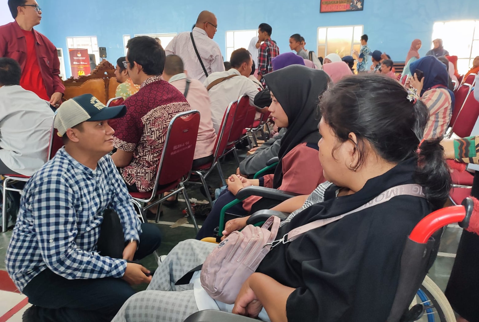 KPU Cimahi menggelar sosialisasi pemilu